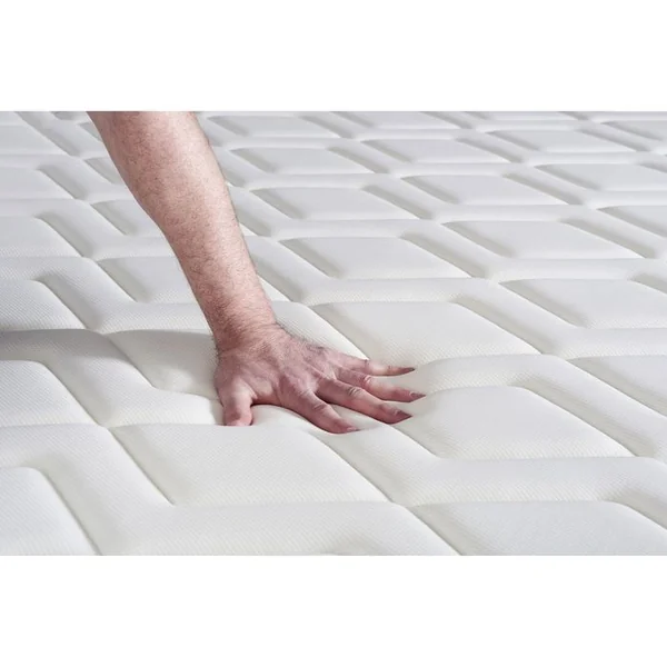 ACTISOM Ensemble Matelas Actimemo Dream Mémoire De Forme 160x200 Cm 5zones Confort + Sommier Kit Blanc + 2o
