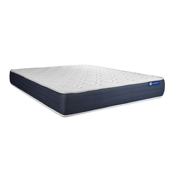 ACTISOM Ensemble Matelas Ressorts Ensachés Et Mémoire De Forme 160x200 Actiflex Sleep Ep:22 Cm - Sommier Kit