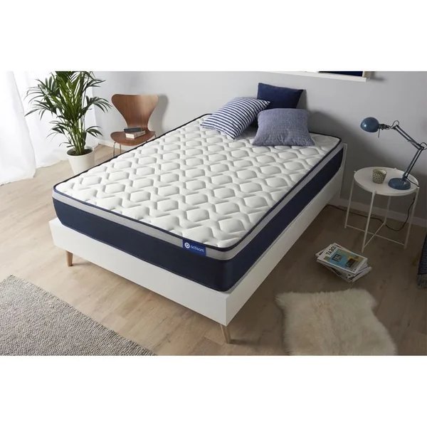 ACTISOM Matelas mousse 180x200 cm ACTIMEMO MAX Accueil Mémoire De Forme - Ep: 26cm - Confort Ferme