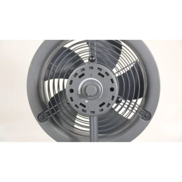 AIR AND ME Ventilateur De Table - Noas - 32 W - Ø 20 Cm - Compact - Avec Variateur De Vitesses - Noir