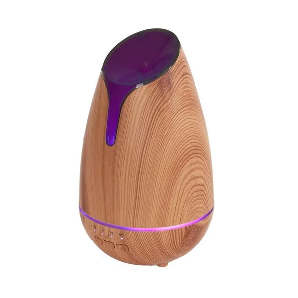 ALTOBUY Diffuseur D'huile Essentielle USB 120ml, Design Bois Naturel Pour Votre Salon - Cilor