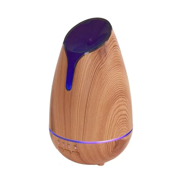 ALTOBUY Diffuseur D'huile Essentielle USB 120ml, Design Bois Naturel Pour Votre Salon - Cilor