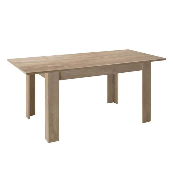 ALTOBUY Ensemble Séjour Blanc Et Aspect Bois Finition Cadiz - Vesuvio Blanc
