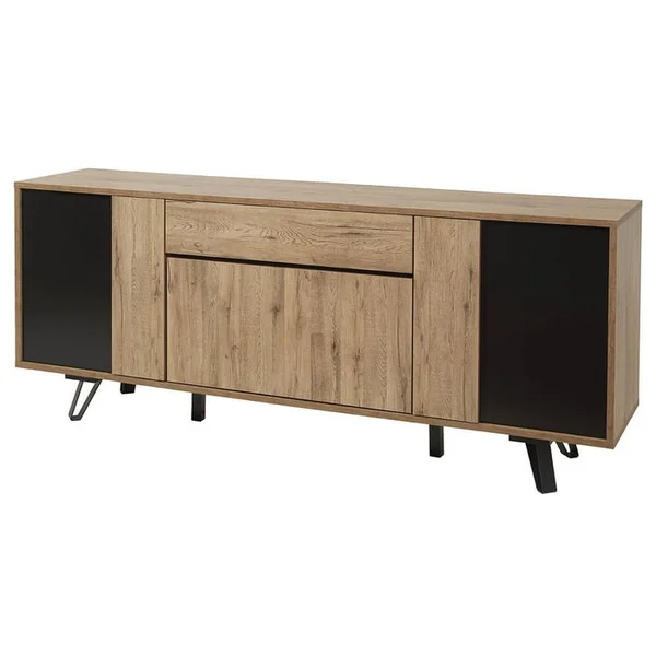 ALTOBUY Ensemble Séjour Complet Avec Table 200cm Piètement Métal à - Carson