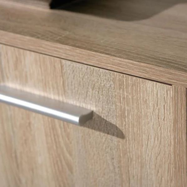 ALTOBUY Meuble De Rangement 6 Portes Aspect Bois - List