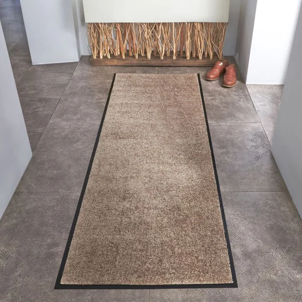 BECQUET Tapis Antipoussières 60x90 Beige En Textile