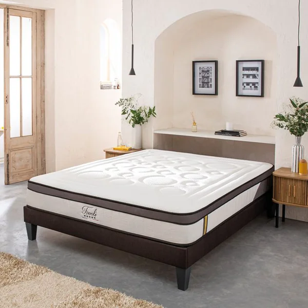 BELLECOUR Matelas Mousse 140x190 Cm TIVOLI Accueil Mémoire De Forme