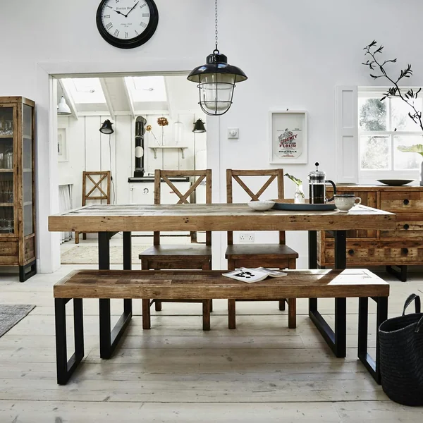 Bibliothèque Etagère bois recyclé BRISBANE