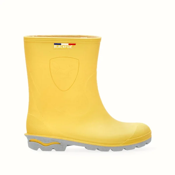 Botte Hydrome coloris jaune en PVC biosourcé Blackfox - pointure 23/24