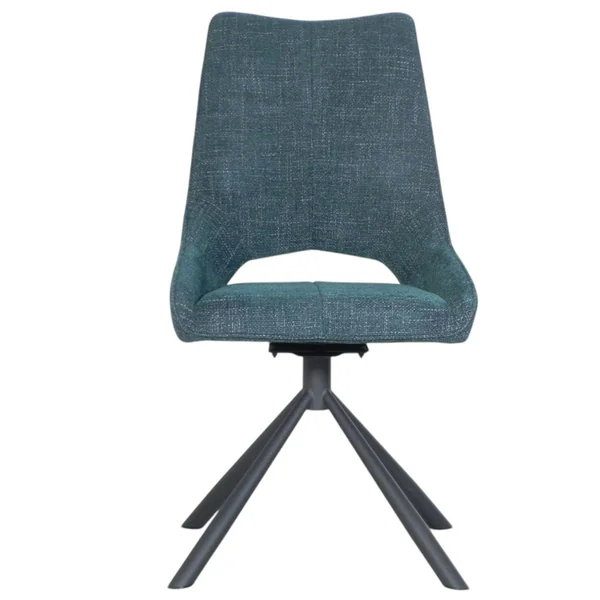 Chaise contemporaine pivotante lagon (lot de 2) LIGURIE