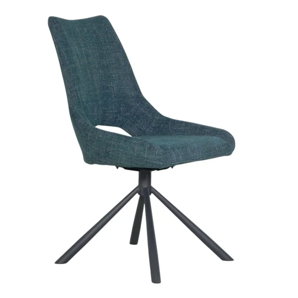 Chaise contemporaine pivotante lagon (lot de 2) LIGURIE