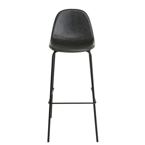 Chaise de bar noir TIM (lot de 2)