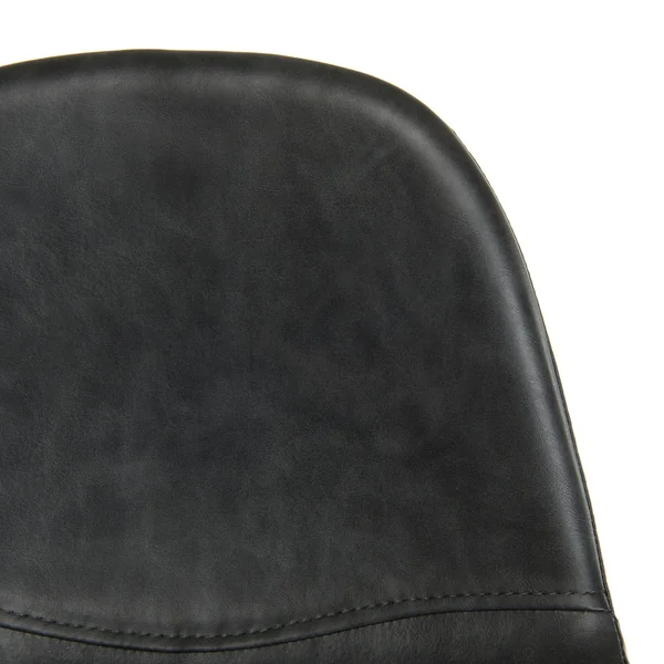 Chaise de bar noir TIM (lot de 2)