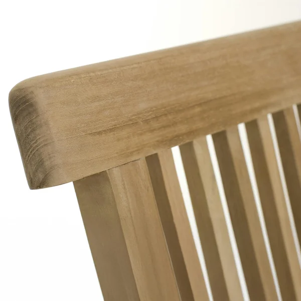 Chaise de jardin en teck à bords droits (lot de 2) SUMMER