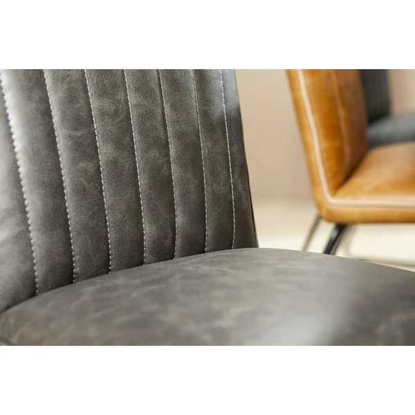 Chaise de salle à manger gris used OKA (lot de 2)