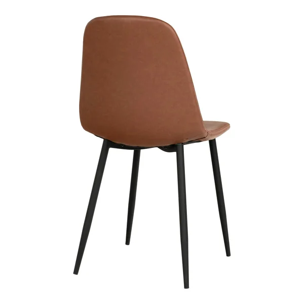 Chaise de salle à manger marron clair style vintage (lot de 2) BERLIN
