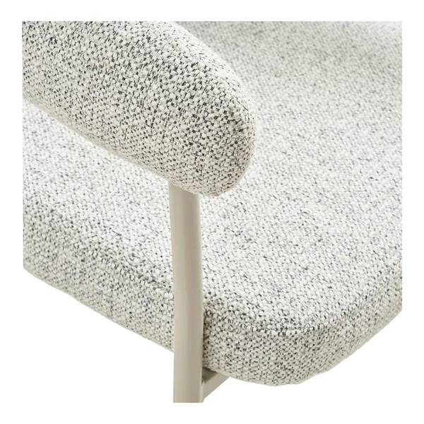 Chaise de salle à manger sable avec pieds gris (lot de 2) MONTREUX