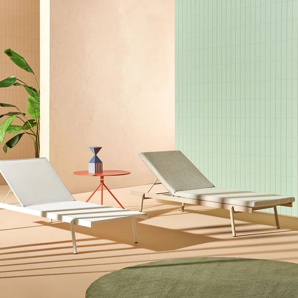 Chaise longue Rail - Pedrali