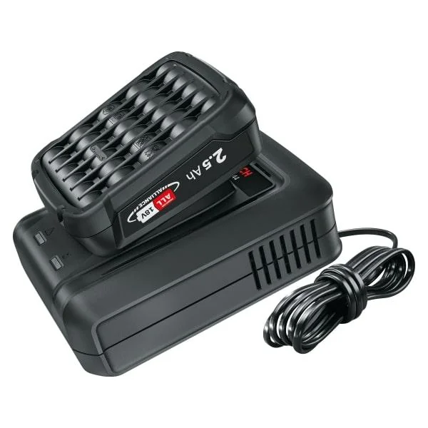 Chargeur avec sa batterie 2,5 AH coloris noir Bosch - 18 V