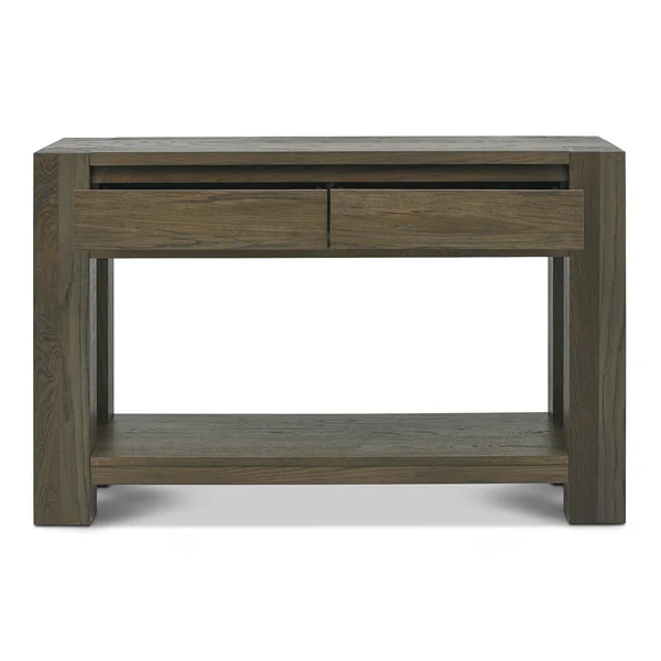 Console en bois de chêne fumé ALLEN