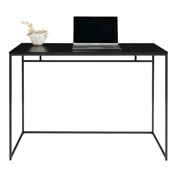 Console/bureau noir - design minimaliste TALLINN