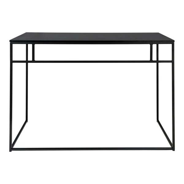 Console/bureau noir - design minimaliste TALLINN