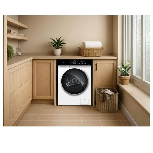 CONTINENTAL EDISON Lave-linge Hublot - Cell1012ddw1 - 10kg - Moteur Induction Directe Sans Courroie - 60 Cm - 1200 Trs
