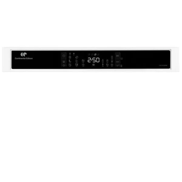 CONTINENTAL EDISON Lave-vaisselle Pose Libre - 15 Couverts - Largeur 59,8 Cm - Classe D - Moteur Induction - 39 dB - B