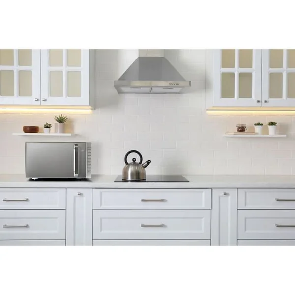 CONTINENTAL EDISON Micro-ondes - Cemo23ux042 - L44 X L 54 X H33 Cm - Mono Fonction