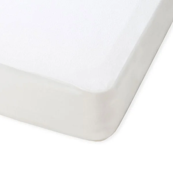 DODO Alèse - Protège Matelas Absorbant - Molleton De Coton Bio 140 X 190 Cm Blanc