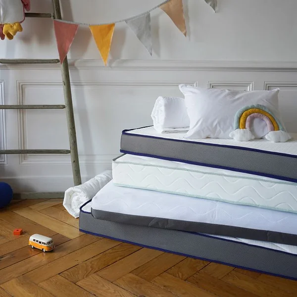 DODO Matelas Bébé Dodotendre - Face été X Face Hiver 60 X 120 Cm Blanc