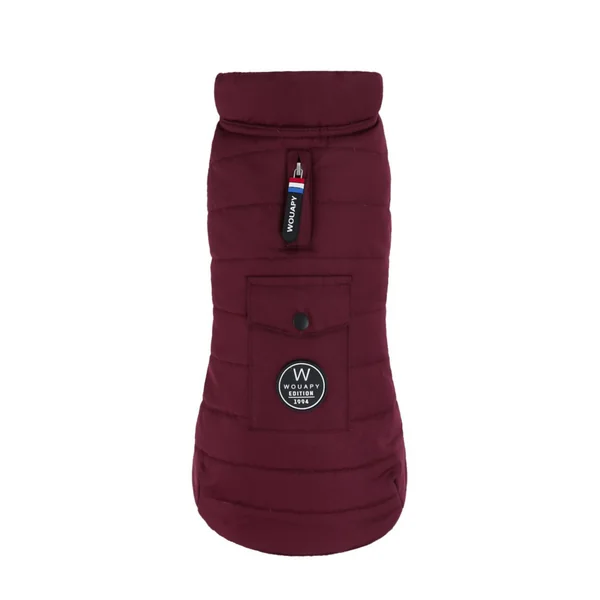 Doudoune pour chien coloris prune Wouapy - Taille 42