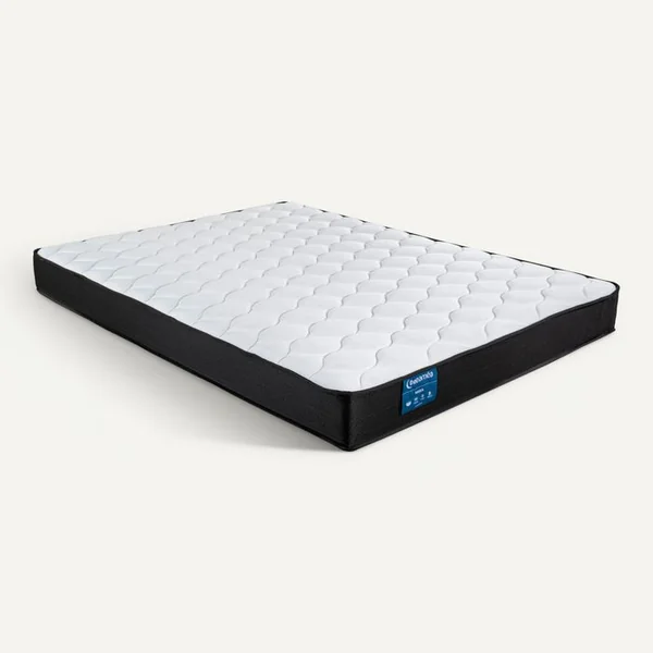 DREAMEA Matelas ressort 160x200 cm MIRA ép.20 cm