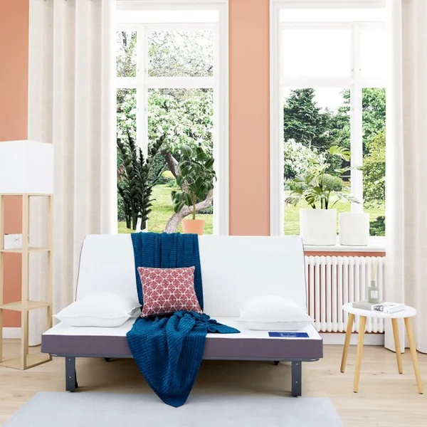 DUNLOPILLO Banquette-lit BZ Slyde DUNLOPILLO TWISTER 28 KG 160 cm sans housse