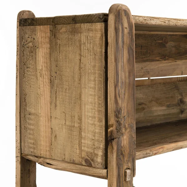 Etagère bibliothèque en bois de pin recyclé 5 niveaux DENVER