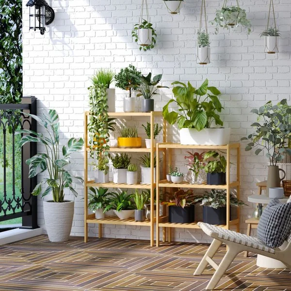 Etagère De Rangement Juiz Bambou