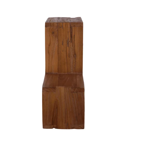 Etagère murale en L en bois recyclé de teck SWING