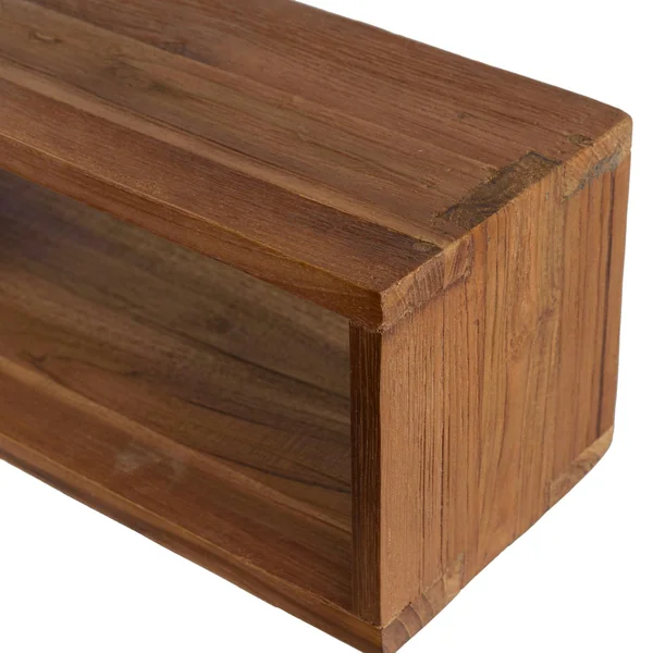 Etagère murale étroite en bois recyclé de teck SWING