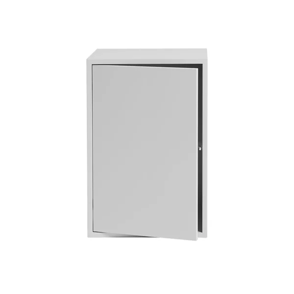 Etagère STACKED Large avec porte Gris MUUTO
