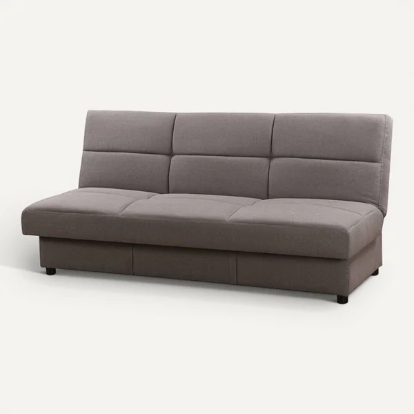 HABITAT ET JARDIN Canapé Clic-clac "enzo" - 185 X 84 X 85 Cm - 3 Places - Gris