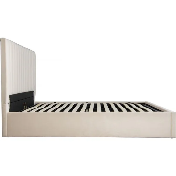HABITAT ET JARDIN Lit Avec Coffre "mia" - 140 X 190 Cm - Beige