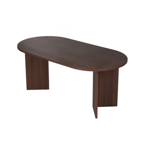 HABITAT ET JARDIN Table à Manger En Bois "sablin" - 180 X 89 X 75 Cm - Noyer