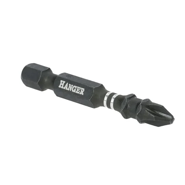 HANGER 2 Embouts Impact 1/4'' Cruciforme Ph3 Longueur 75 Mm - Hanger - 134077