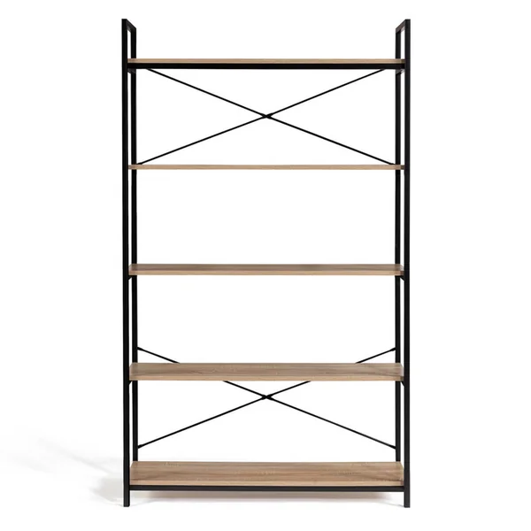 ID MARKET Etagère XL 5 Niveaux Detroit Design Industriel 170 Cm