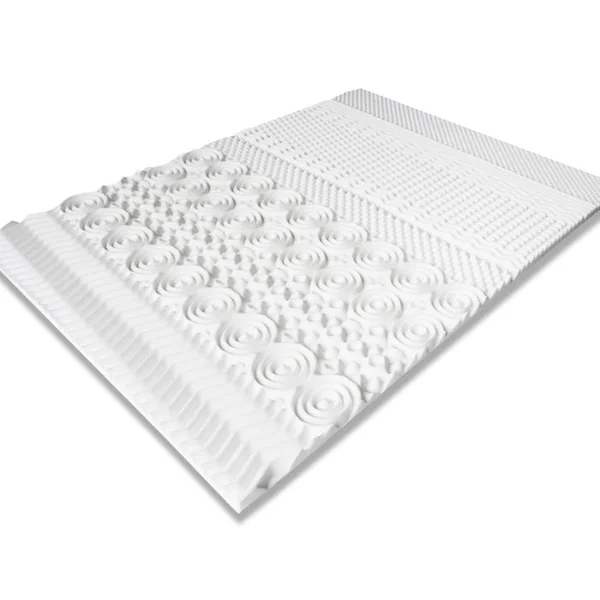 ID MARKET Surmatelas 140x190 Cm Elias Mousse Mémoire De Forme 10 Zones
