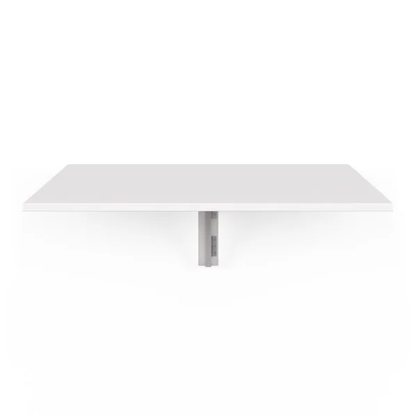ID MARKET Table Murale Express Rabattable 2 Personnes Blanc L. 70 Cm