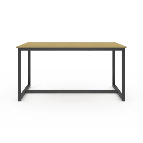 ID MARKET Table à Manger Rectangle Detroit 8 Personnes Design Industriel 150 Cm