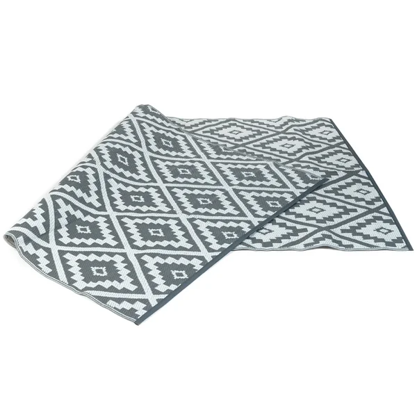 ID MARKET Tapis Extérieur Bahamas Gris 120 X 180 Cm