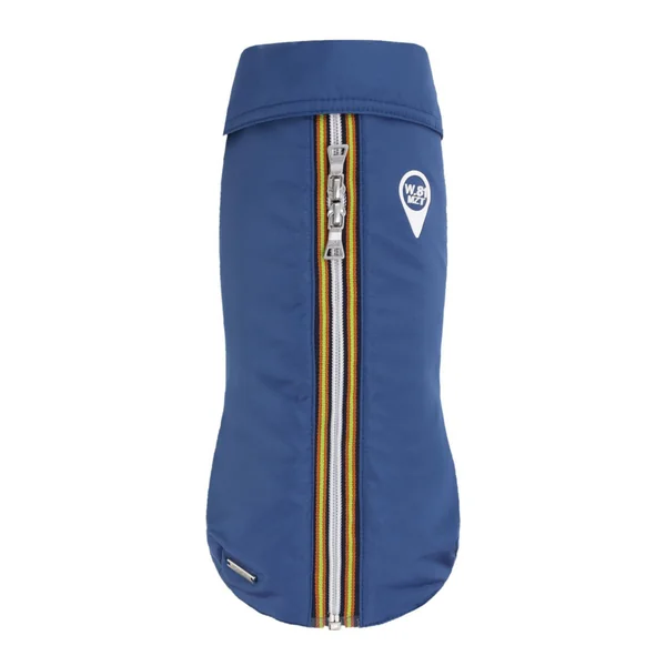 Imper pour chien coloris marine Wouapy GPS - Taille 42