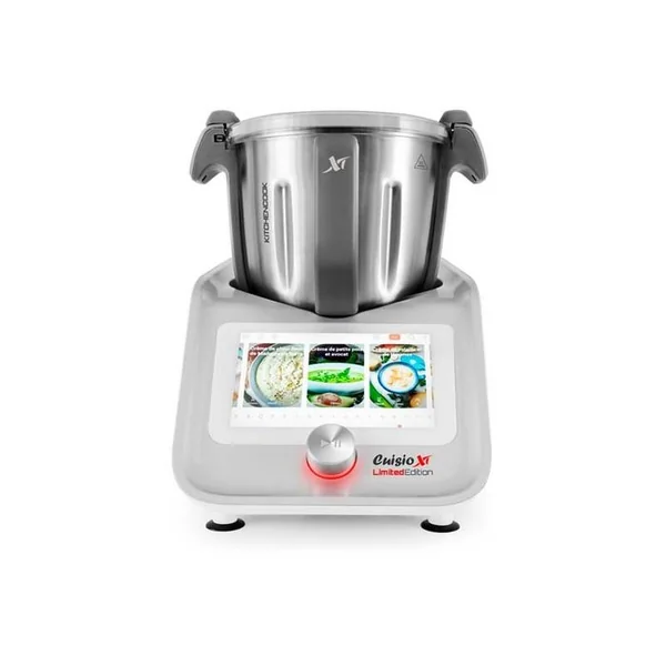 KITCHEN COOK Robot Cuiseur Connecté 800 Recettes Cuisio XT Connect Limited Edition Gris